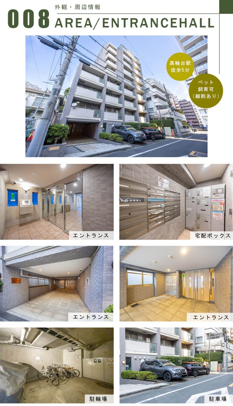 アビテ白金台の外観・周辺情報