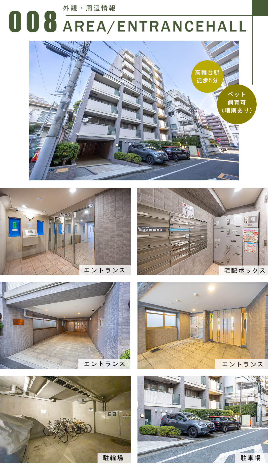 アビテ白金台の外観・周辺情報