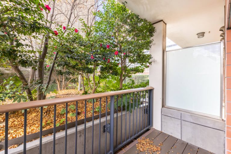 バルコニー（西側）