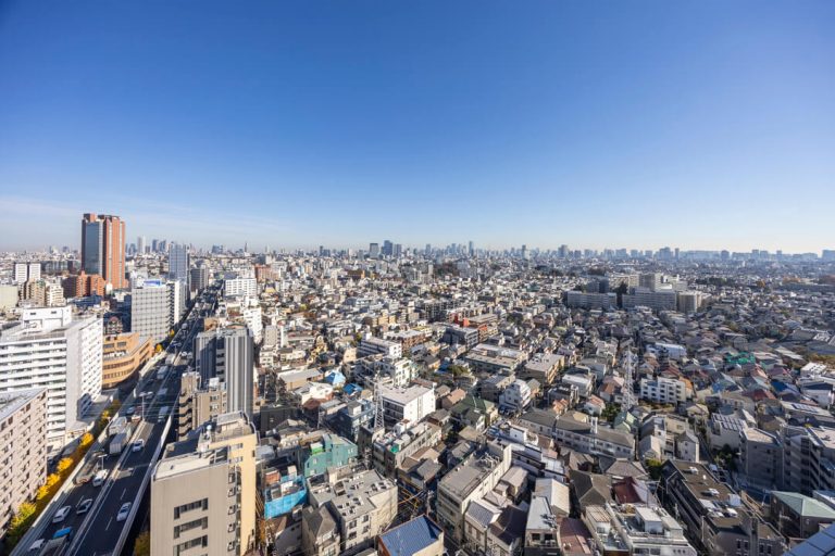 バルコニー眺望（洋室1側）