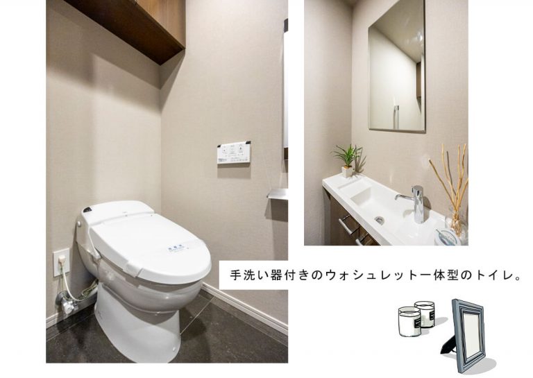 シティハウス恵比寿伊達坂のトイレ