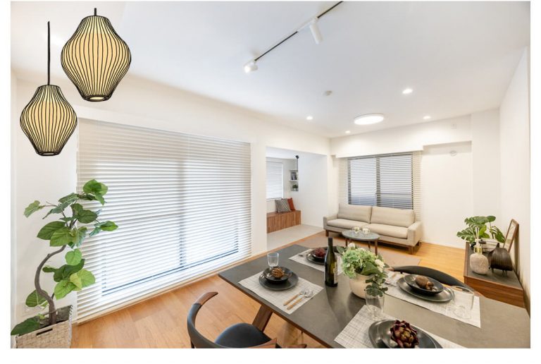 クレッセント目黒青葉台のリビングダイニング