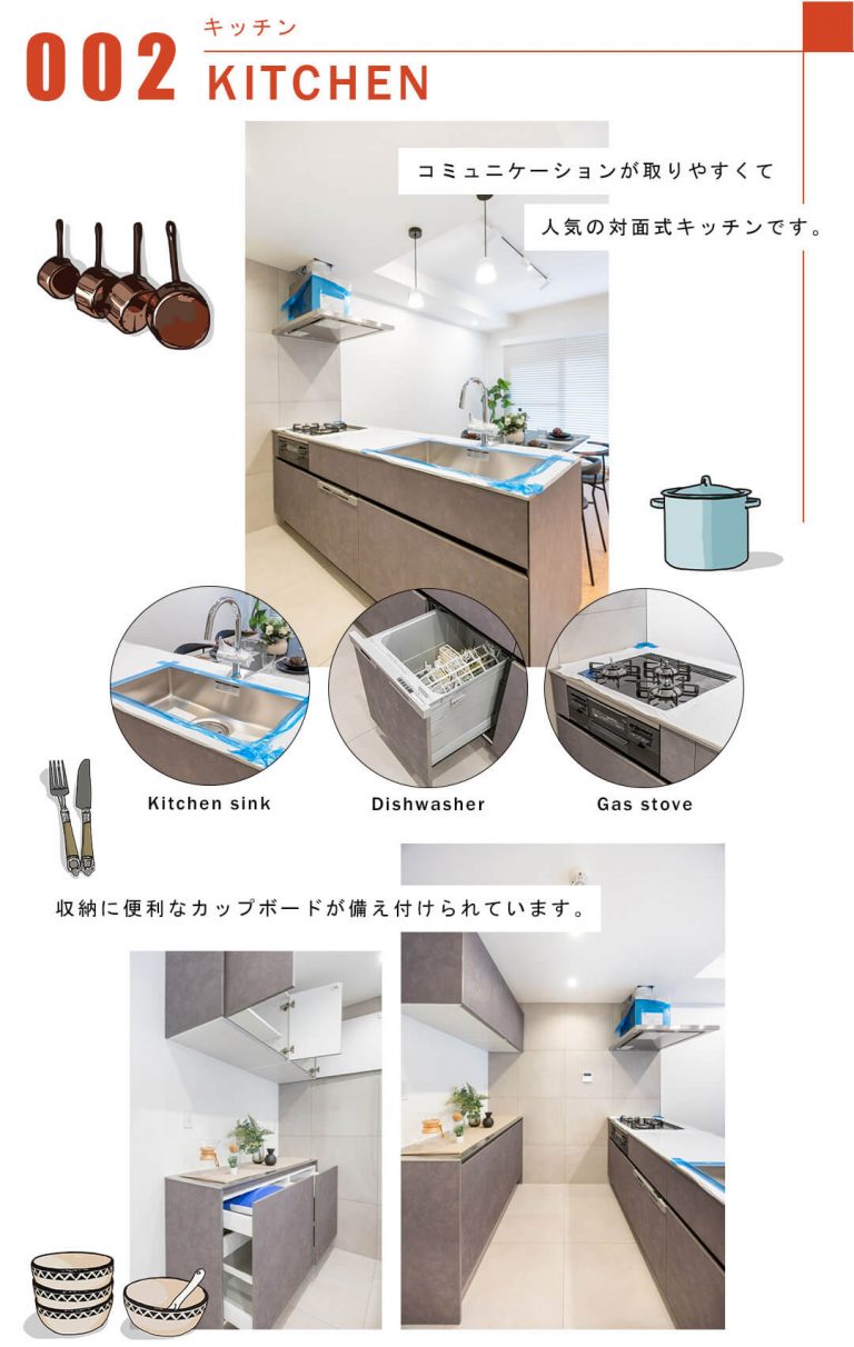 002キッチン,KITCHEN