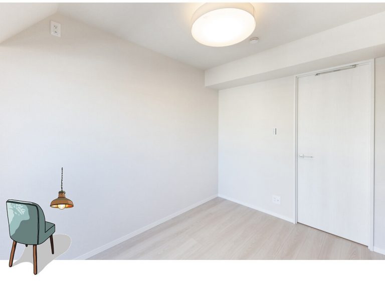 セントラル三田の洋室