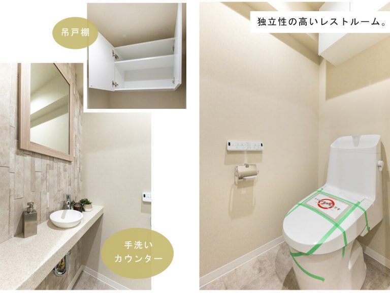 セントラル三田のトイレ