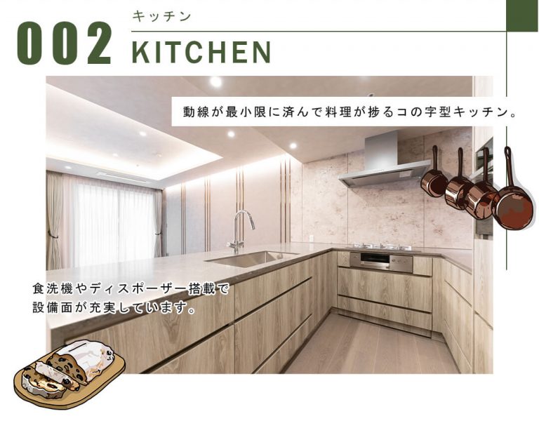 002キッチン,KITCHEN