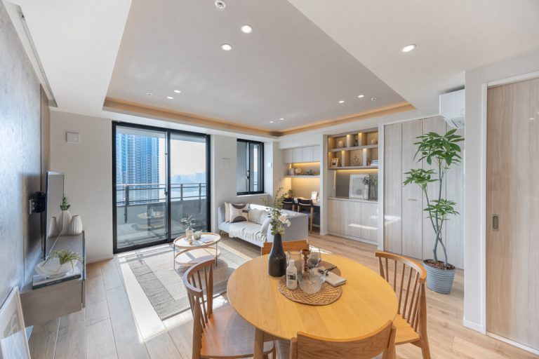 勝どきザ・タワー　東京タワーと運河が望める開放的な眺望