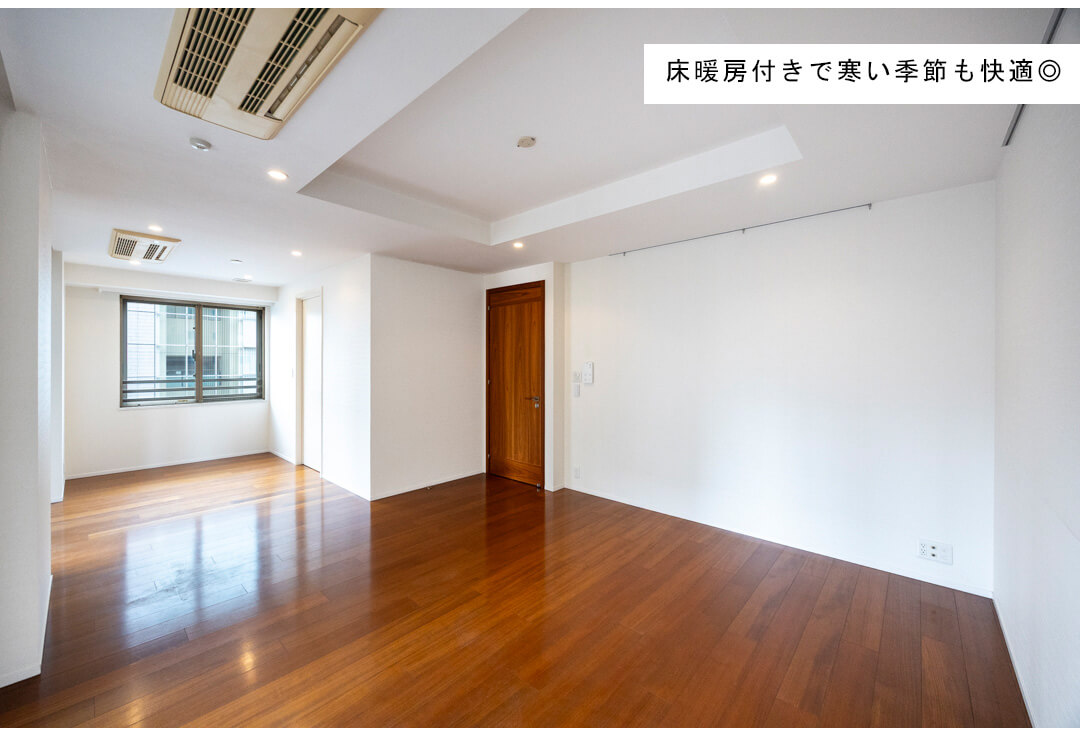 広尾ガーデンフォレストB棟の寝室