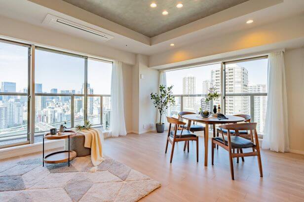 アイ・マークタワー　25階角住戸、眺めのいい3LDK