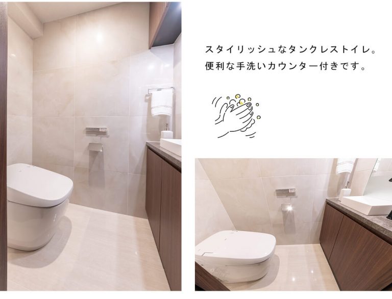 テラス渋谷美竹のトイレ