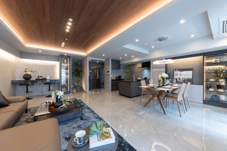 テラス渋谷美竹　南東角・120㎡超、上質とゆとりを纏う渋谷の邸宅