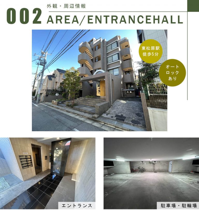 ホームズ羽根木の外観・周辺情報