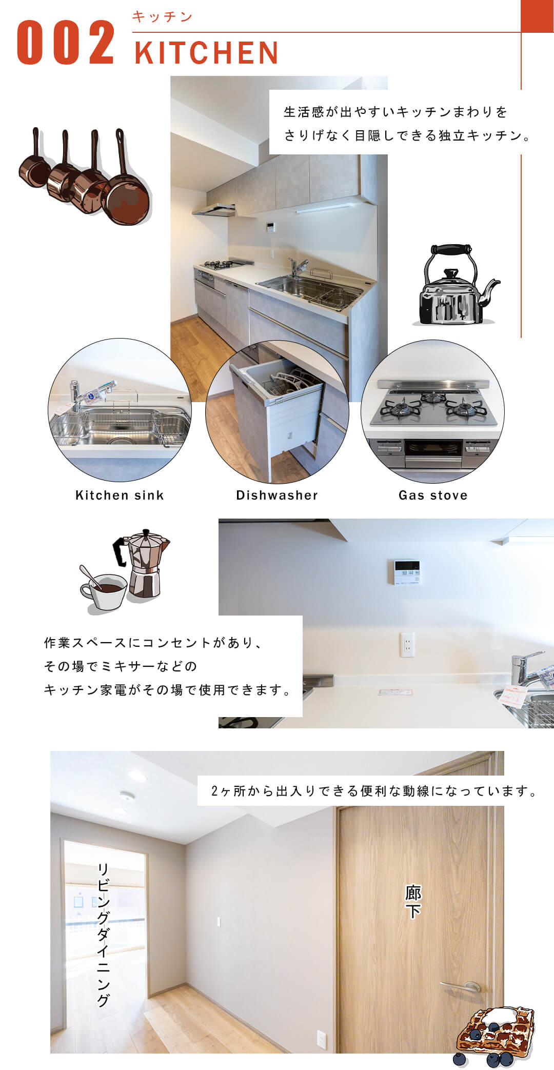 002キッチン,KITCHEN