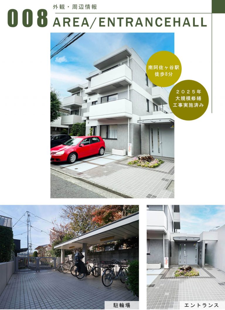 コスモ南阿佐ヶ谷ヒルハウスの外観