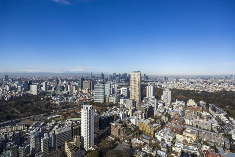 スカイデッキからの眺望