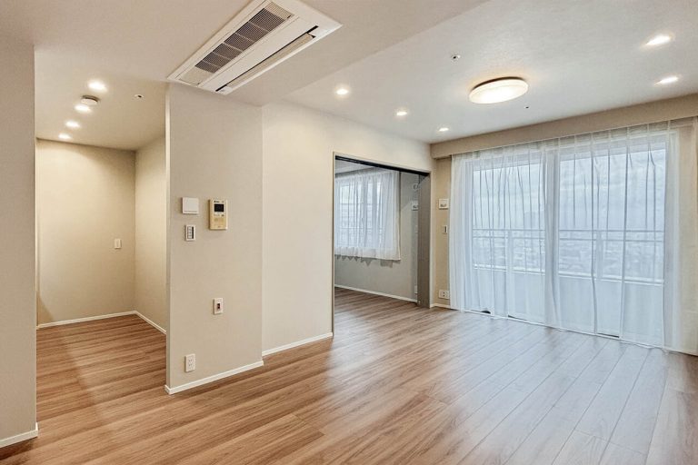 パークタワーグランスカイ　眺望良好！空間を繋げて伸び伸び過ごせる2LDK