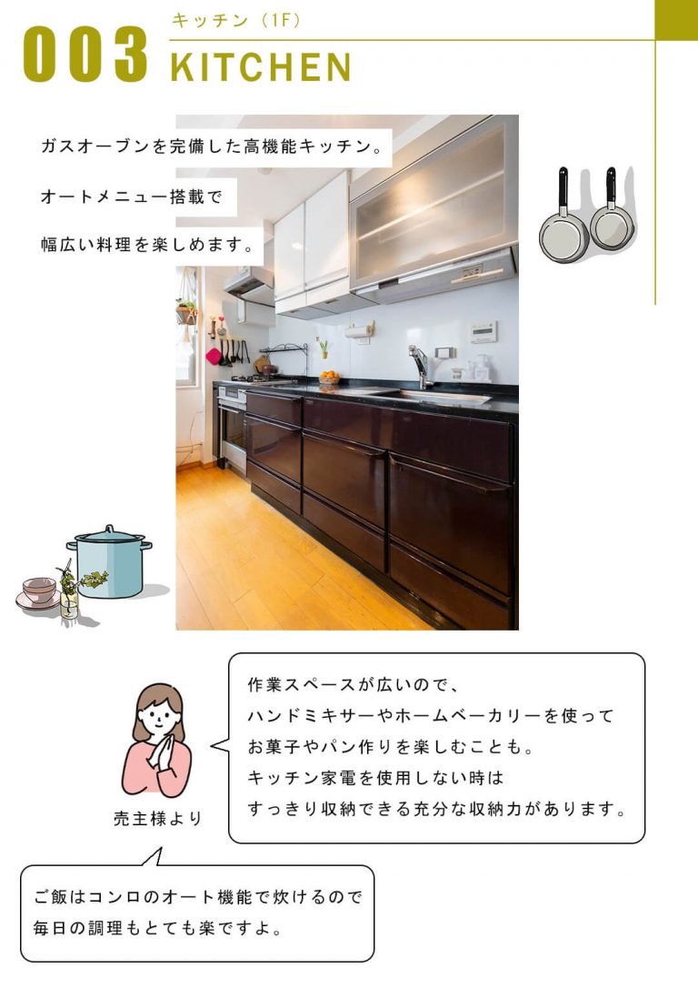 セボン高輪台のキッチン