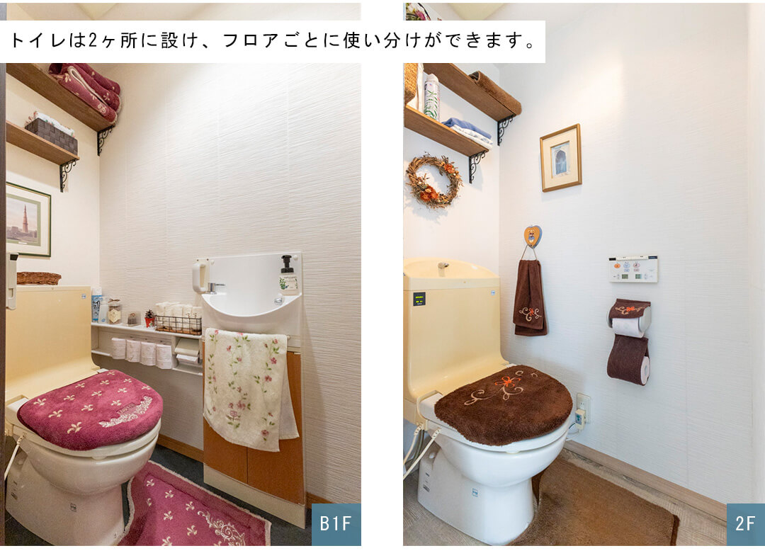 セボン高輪台のトイレ