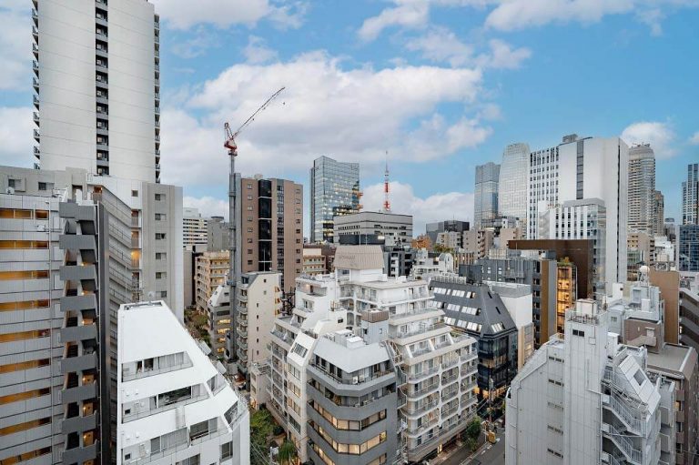 新橋　2020年築！東京タワーVIEWの南西角部屋