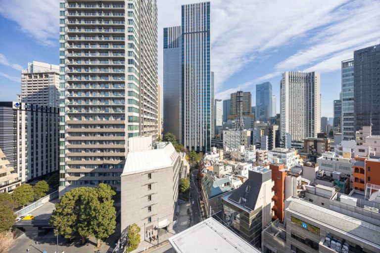 リビングダイニングからの眺望