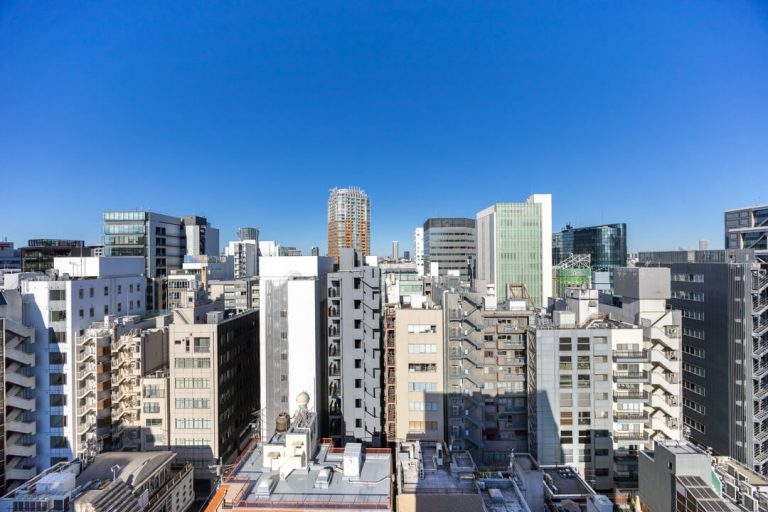 眺望（北西側バルコニー）