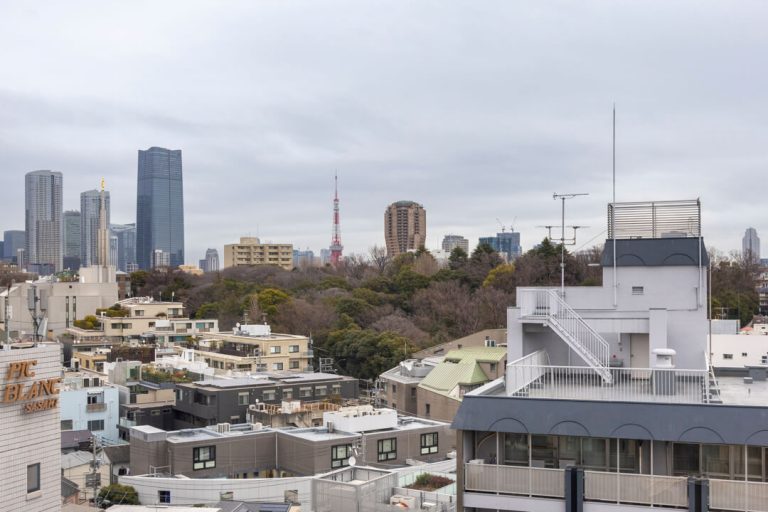 リビングダイニングからの眺望