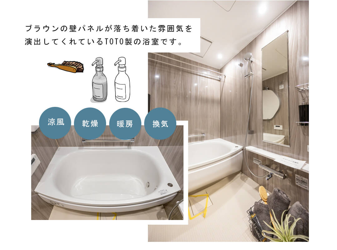 シティテラス目白の浴室