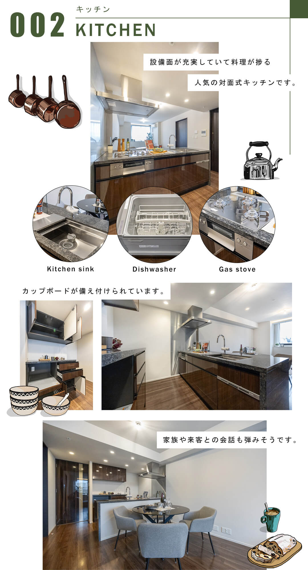 002キッチン,KITCHEN