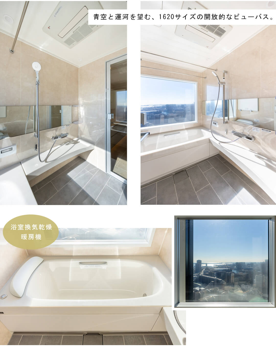 シティタワーズ豊洲ザ・ツインの浴室