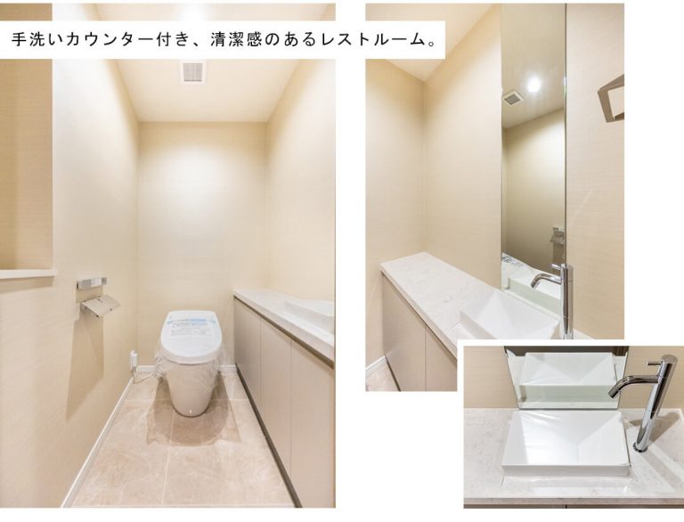 シティタワーズ豊洲ザ・ツインのトイレ