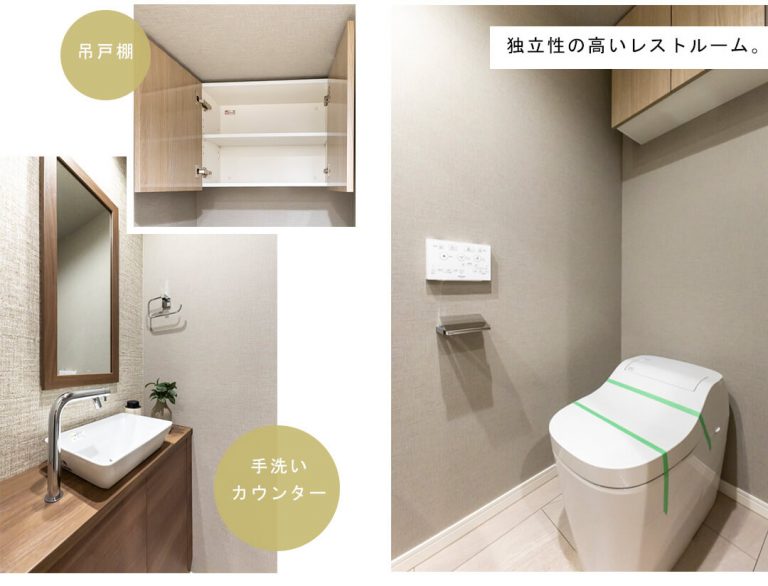 コスモポリス品川のトイレ