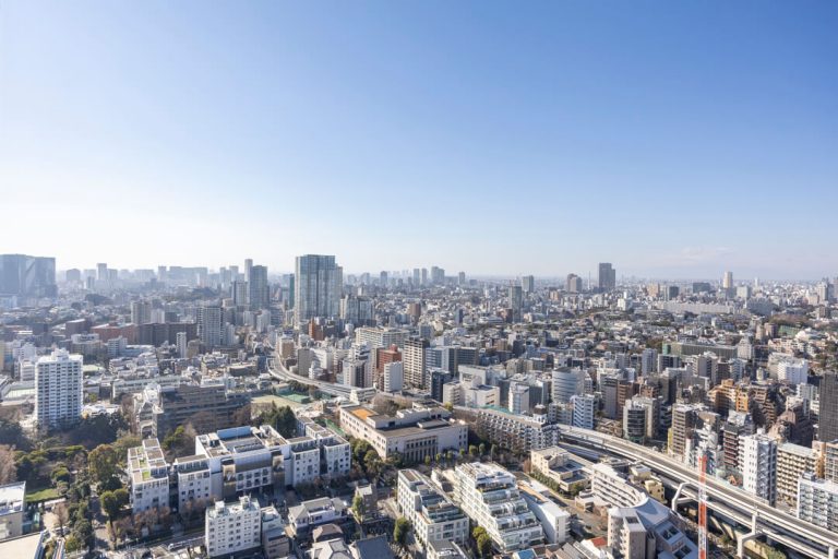 ルーフバルコニーからの眺望