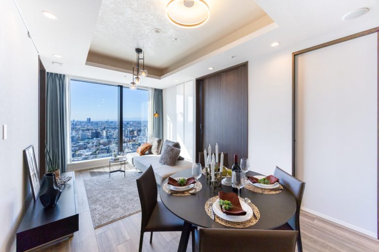 ラ・トゥール渋谷宇田川のリビングダイニング