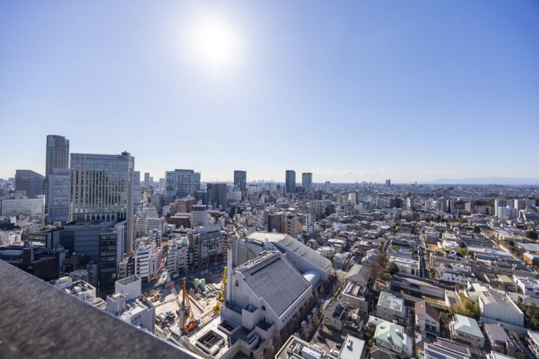 バルコニー眺望