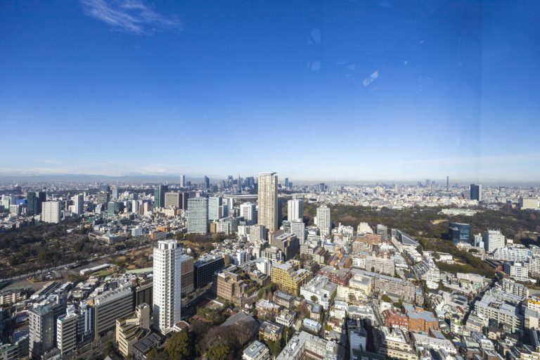 スカイラウンジからの眺望