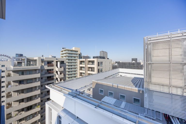 バルコニー眺望（北西側）