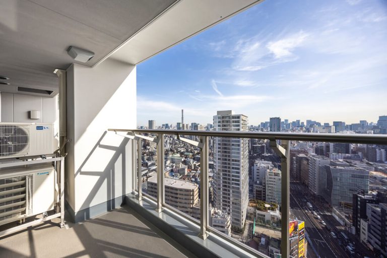 バルコニー（リビング側）