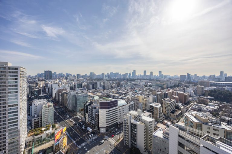 バルコニー眺望（リビング側）