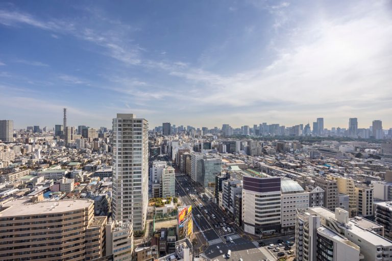 バルコニー眺望（洋室側）