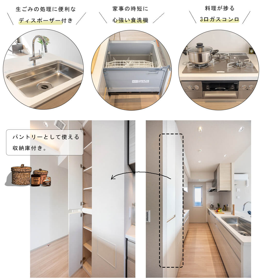 クラッシィタワー新宿御苑のキッチン