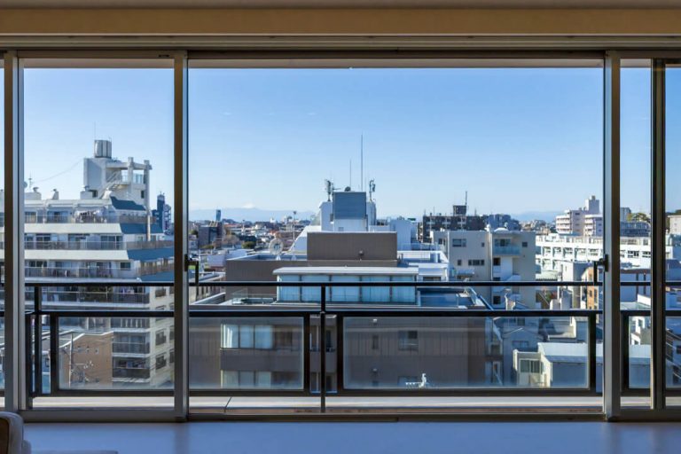 リビングダイニングキッチン 眺望