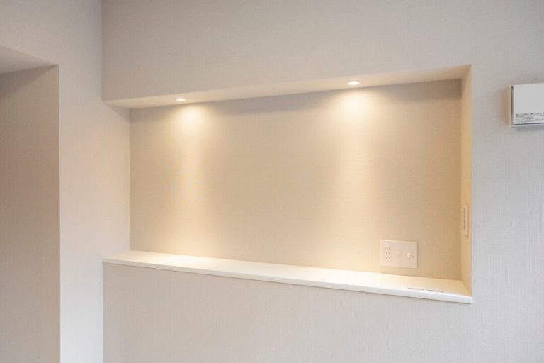 主寝室 カウンター