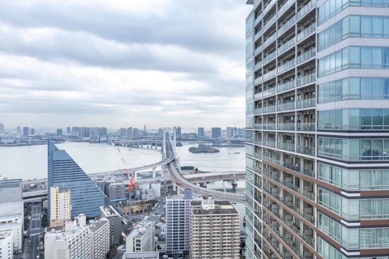 リビングダイニングからの眺望