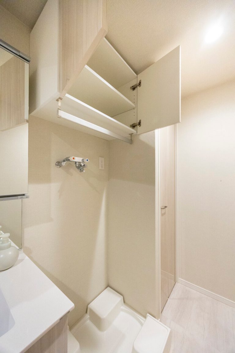 洗面室 洗濯機置き場