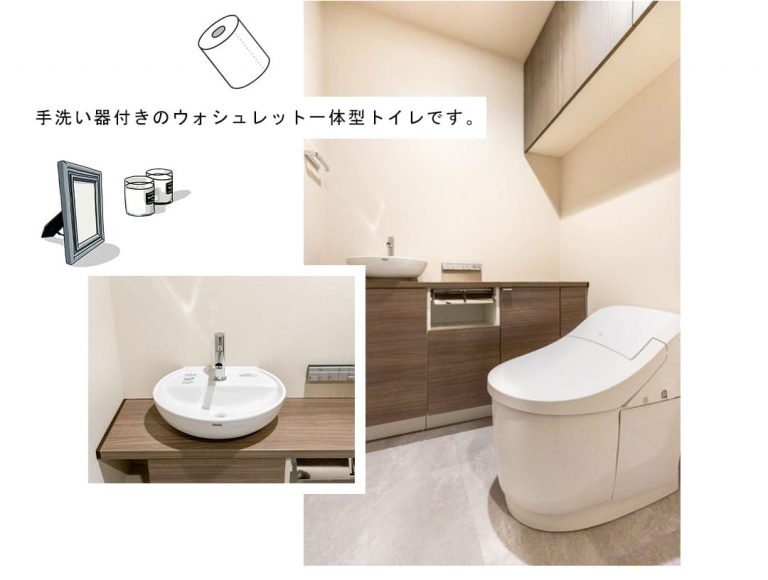 プラウドタワー渋谷のトイレ