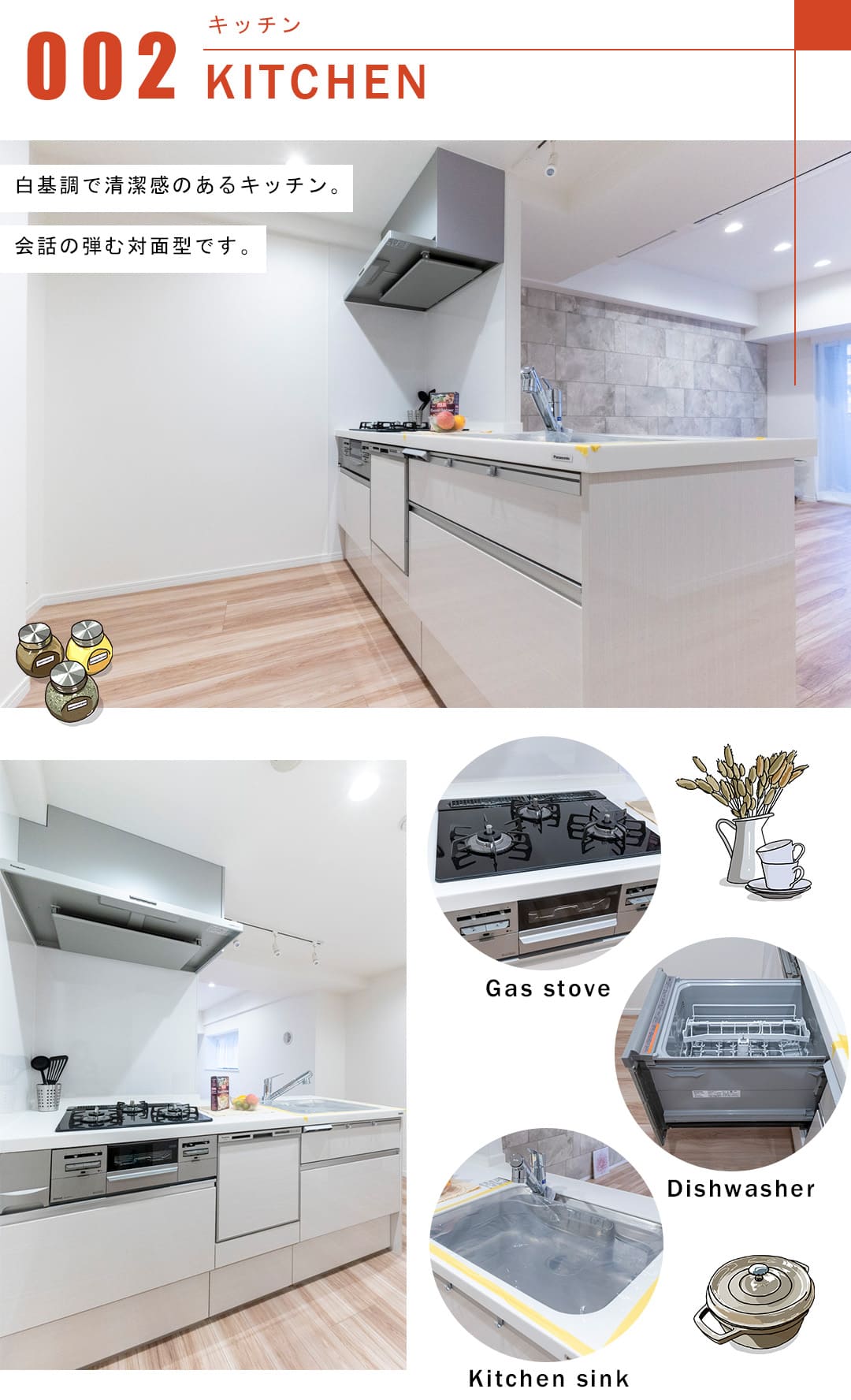 ヴィーナ・パルテールのキッチン