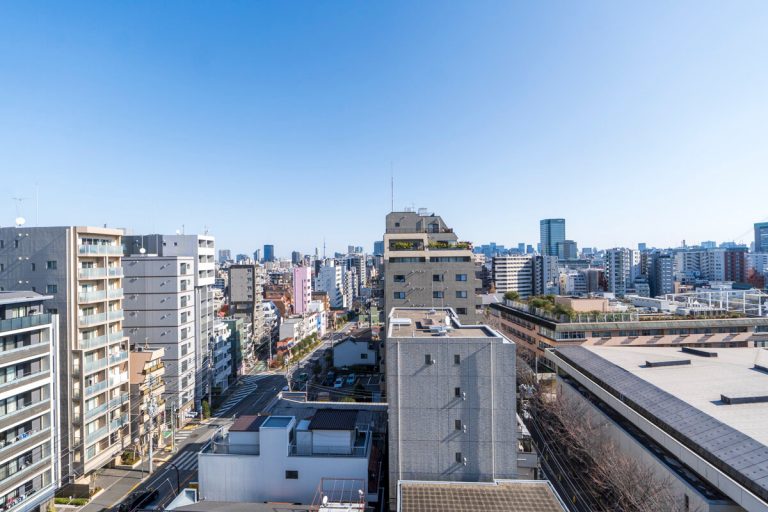 リビングダイニング眺望