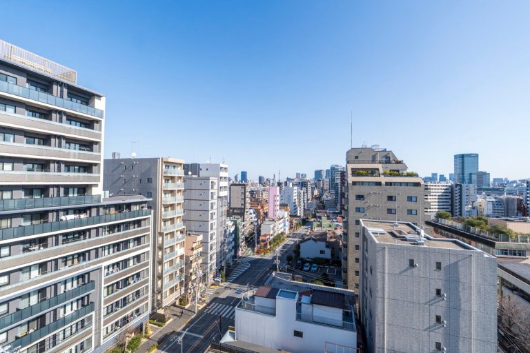 バルコニー眺望