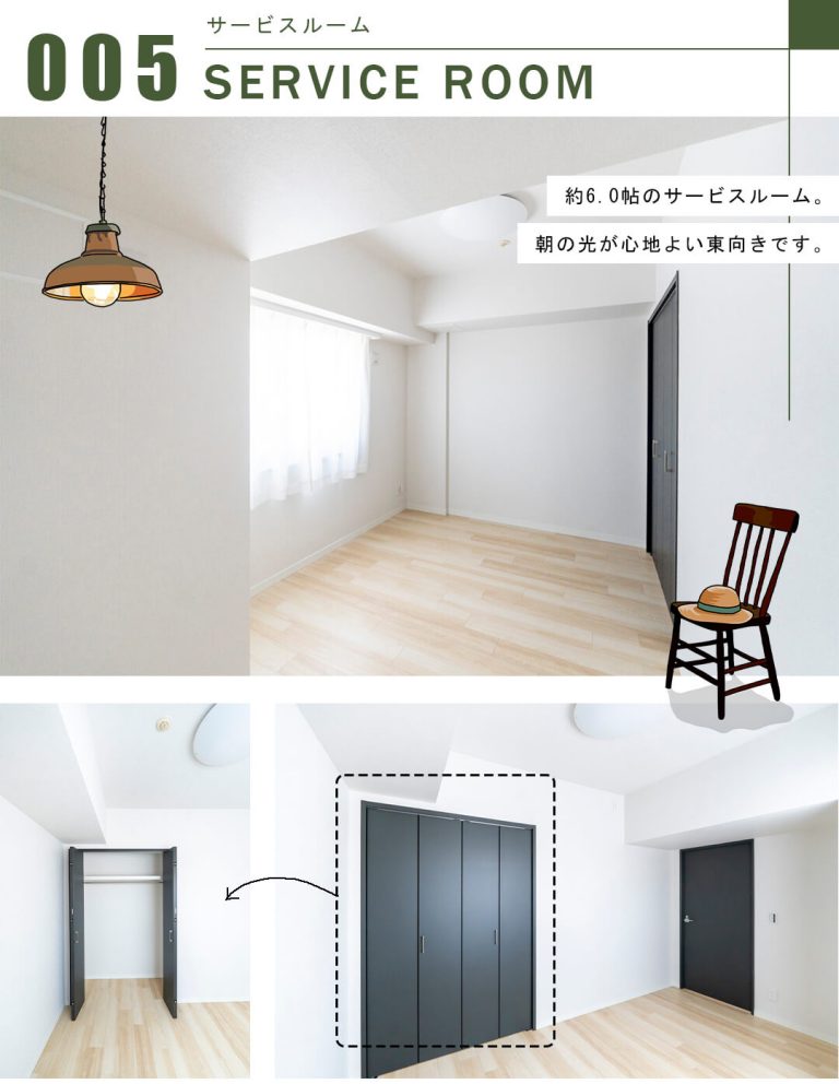 グランディ市谷柳町のサービスルーム