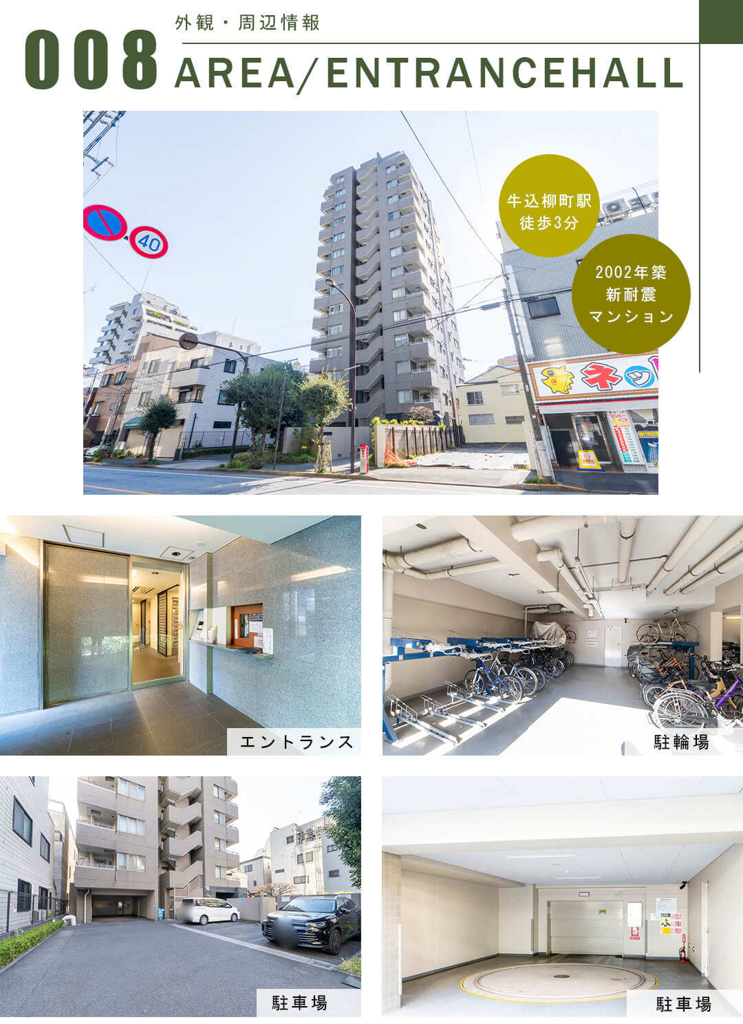 グランディ市谷柳町の外観・周辺情報